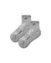 Performance Quarter Length Socks - 2 Pack heather-gray
